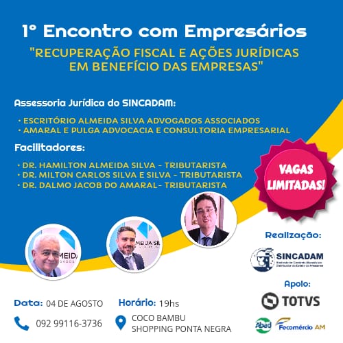Sindicato do Comércio Atacadista e Distribuidor do AM promove 1º encontro com empresários