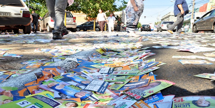 MP Eleitoral pede arquivamento de investigação contra vereador por derramamento de santinho